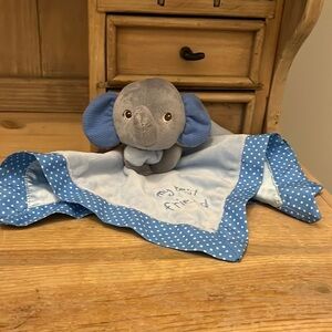 Garanimals Baby Lovey Security Blanket “My Best Friend “ Elephant Blue